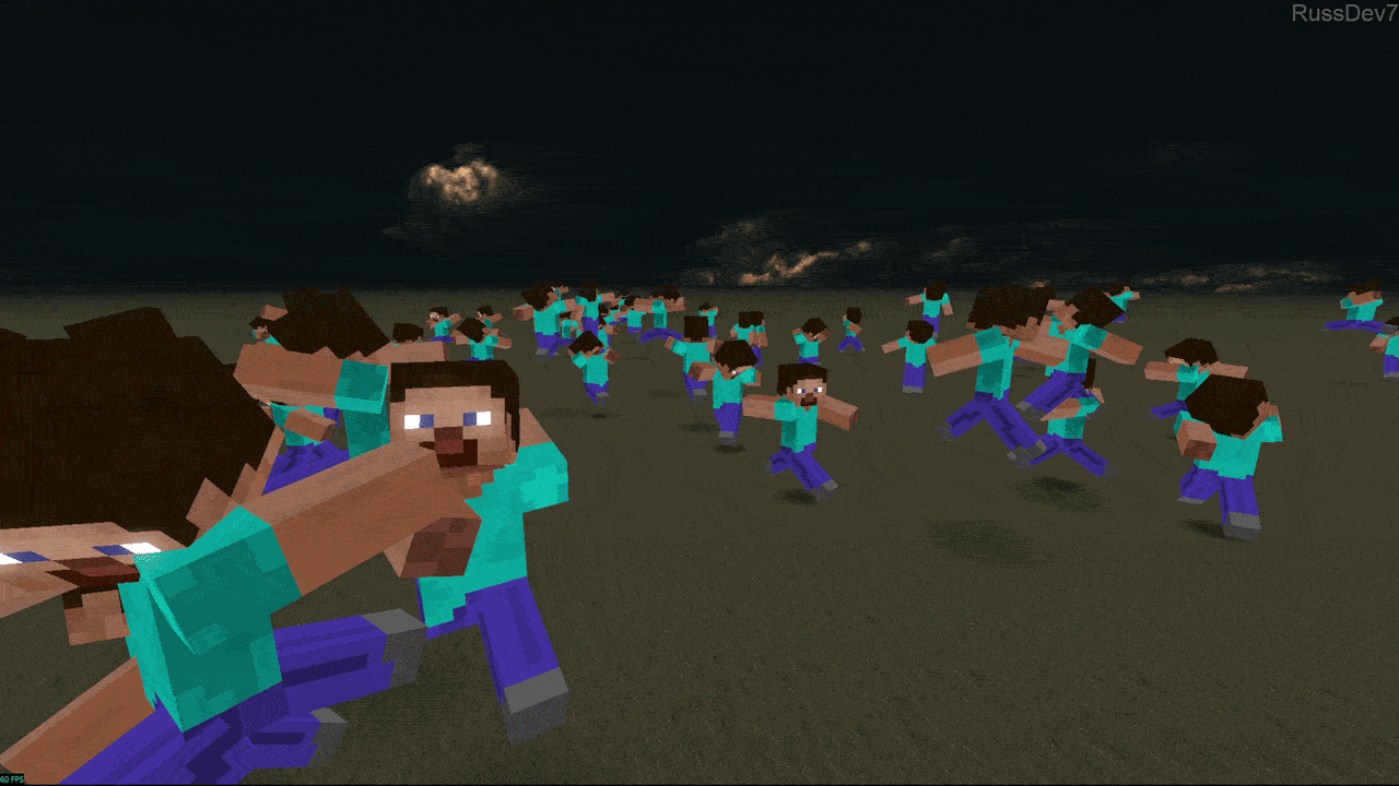 ClassicSteveMobs preview